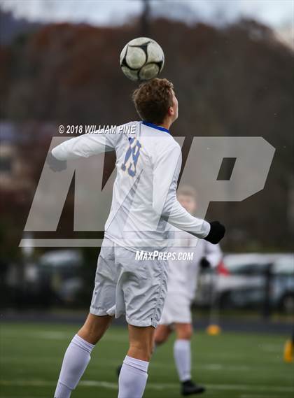 Thumbnail 3 in Lansing vs. Madrid-Waddington (NYSPHSAA Class C Semifinal) photogallery.