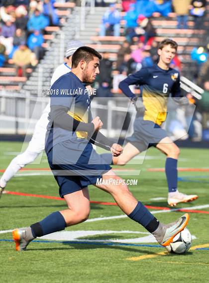 Thumbnail 2 in Lansing vs. Madrid-Waddington (NYSPHSAA Class C Semifinal) photogallery.