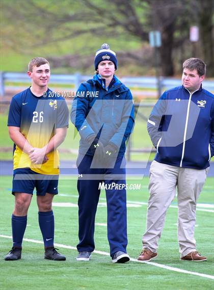 Thumbnail 3 in Lansing vs. Madrid-Waddington (NYSPHSAA Class C Semifinal) photogallery.