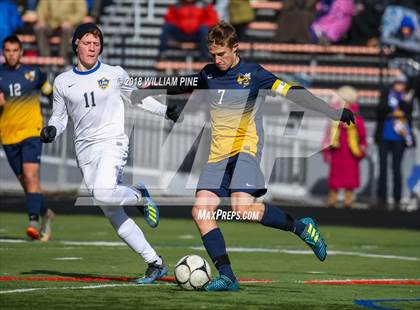 Thumbnail 3 in Lansing vs. Madrid-Waddington (NYSPHSAA Class C Semifinal) photogallery.