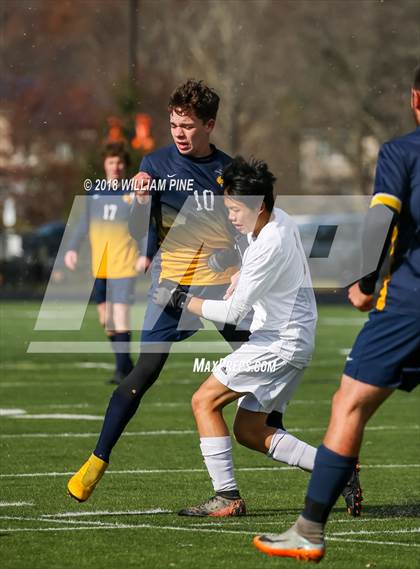 Thumbnail 1 in Lansing vs. Madrid-Waddington (NYSPHSAA Class C Semifinal) photogallery.