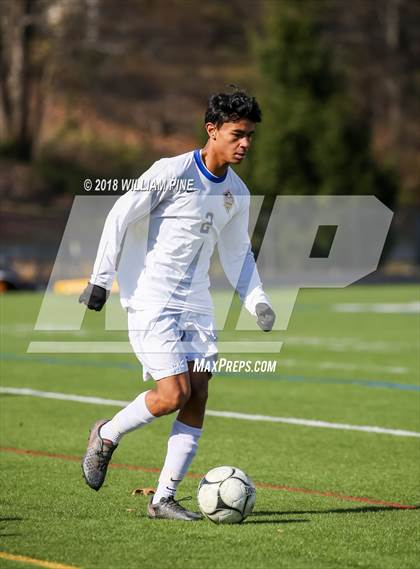 Thumbnail 3 in Lansing vs. Madrid-Waddington (NYSPHSAA Class C Semifinal) photogallery.