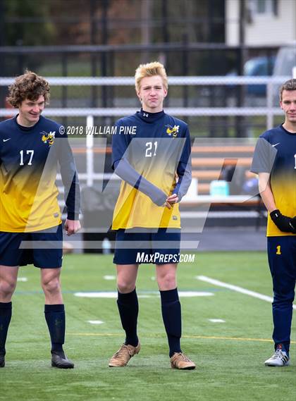 Thumbnail 1 in Lansing vs. Madrid-Waddington (NYSPHSAA Class C Semifinal) photogallery.