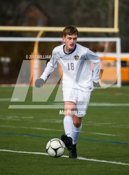 Thumbnail 1 in Lansing vs. Madrid-Waddington (NYSPHSAA Class C Semifinal) photogallery.