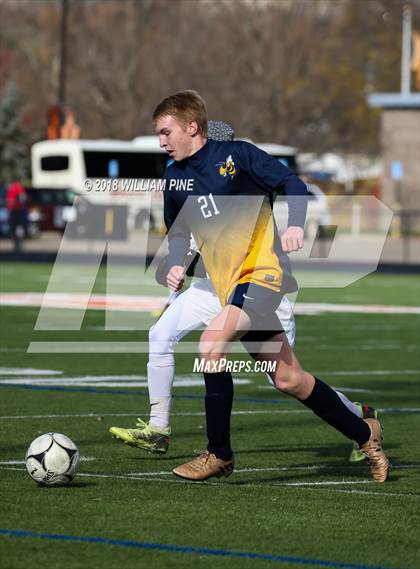 Thumbnail 1 in Lansing vs. Madrid-Waddington (NYSPHSAA Class C Semifinal) photogallery.