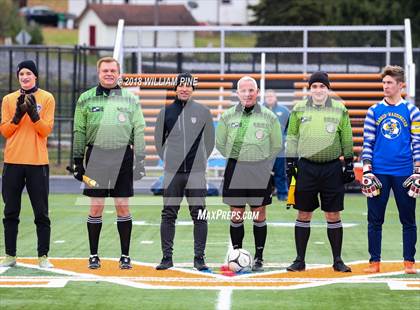 Thumbnail 2 in Lansing vs. Madrid-Waddington (NYSPHSAA Class C Semifinal) photogallery.