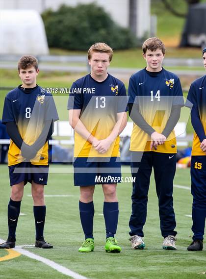 Thumbnail 3 in Lansing vs. Madrid-Waddington (NYSPHSAA Class C Semifinal) photogallery.