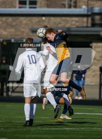 Thumbnail 3 in Lansing vs. Madrid-Waddington (NYSPHSAA Class C Semifinal) photogallery.