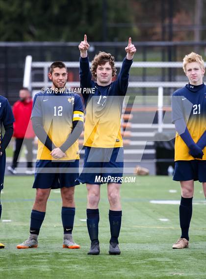 Thumbnail 3 in Lansing vs. Madrid-Waddington (NYSPHSAA Class C Semifinal) photogallery.