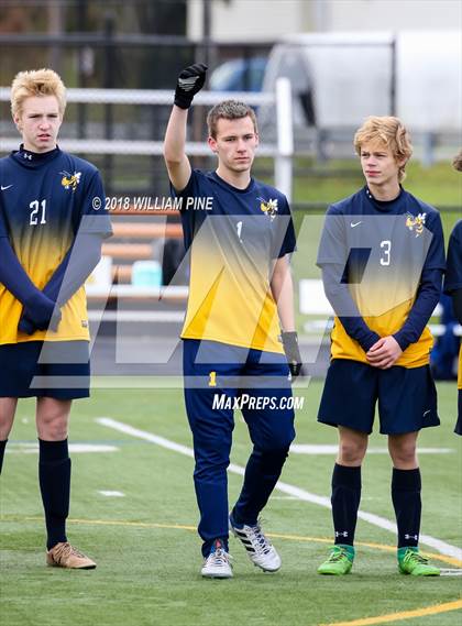 Thumbnail 1 in Lansing vs. Madrid-Waddington (NYSPHSAA Class C Semifinal) photogallery.