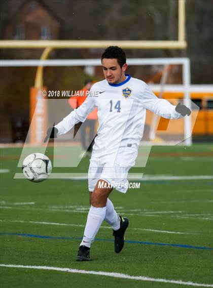 Thumbnail 1 in Lansing vs. Madrid-Waddington (NYSPHSAA Class C Semifinal) photogallery.