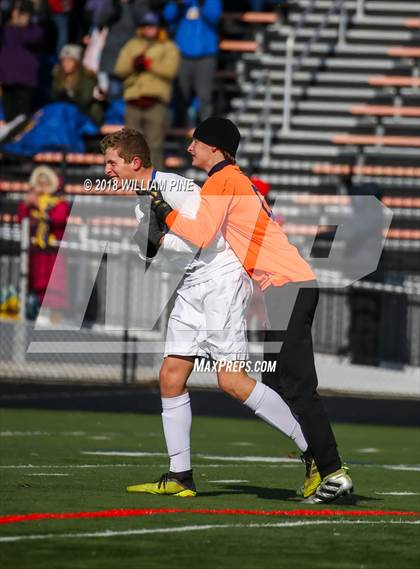 Thumbnail 3 in Lansing vs. Madrid-Waddington (NYSPHSAA Class C Semifinal) photogallery.