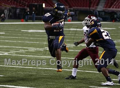 Thumbnail 3 in O'Fallon vs. Belleville West (Great American Football Classic) photogallery.
