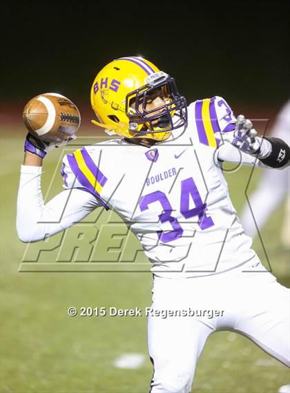 Thumbnail 3 in Boulder vs Legacy (CHSAA 5A 1st Round) photogallery.