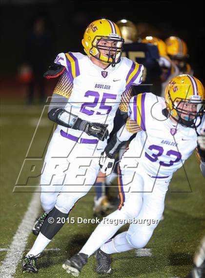 Thumbnail 3 in Boulder vs Legacy (CHSAA 5A 1st Round) photogallery.