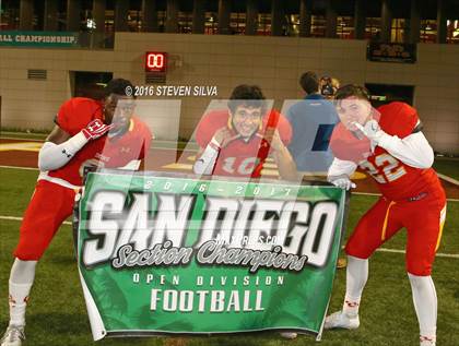 Thumbnail 3 in Cathedral Catholic vs. Helix (CIF SDS Open Division Final) photogallery.