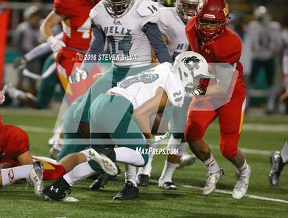 Thumbnail 2 in Cathedral Catholic vs. Helix (CIF SDS Open Division Final) photogallery.