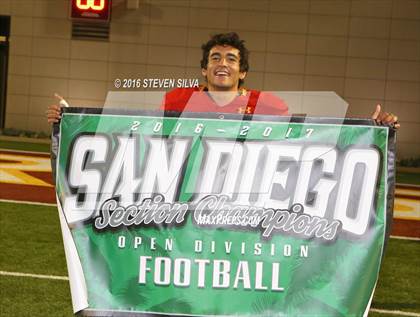 Thumbnail 1 in Cathedral Catholic vs. Helix (CIF SDS Open Division Final) photogallery.