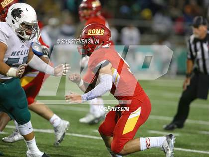 Thumbnail 1 in Cathedral Catholic vs. Helix (CIF SDS Open Division Final) photogallery.