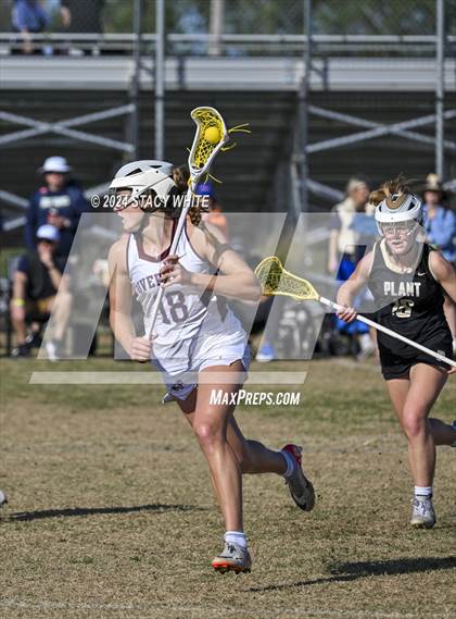 Thumbnail 1 in Riverview Sarasota vs Plant (LAX Against Leukemia) photogallery.