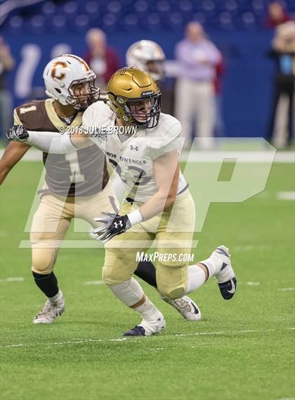 Thumbnail 2 in Fort Wayne Bishop Dwenger vs Evansville Central (IHSAA 4A Final) photogallery.
