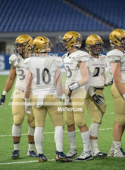 Thumbnail 3 in Fort Wayne Bishop Dwenger vs Evansville Central (IHSAA 4A Final) photogallery.