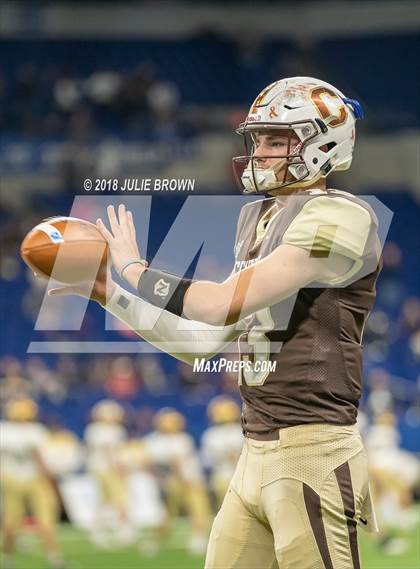 Thumbnail 1 in Fort Wayne Bishop Dwenger vs Evansville Central (IHSAA 4A Final) photogallery.