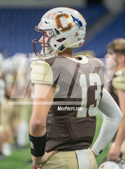 Thumbnail 1 in Fort Wayne Bishop Dwenger vs Evansville Central (IHSAA 4A Final) photogallery.