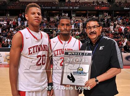 Thumbnail 3 in Bishop Montgomery vs. Etiwanda (CIF SS Open Division Final) photogallery.