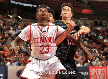 Thumbnail 3 in Bishop Montgomery vs. Etiwanda (CIF SS Open Division Final) photogallery.