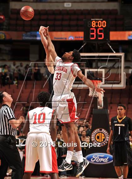 Thumbnail 2 in Bishop Montgomery vs. Etiwanda (CIF SS Open Division Final) photogallery.