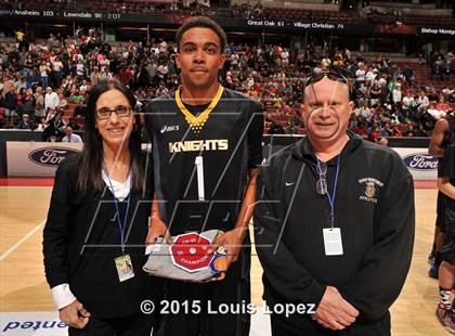 Thumbnail 2 in Bishop Montgomery vs. Etiwanda (CIF SS Open Division Final) photogallery.