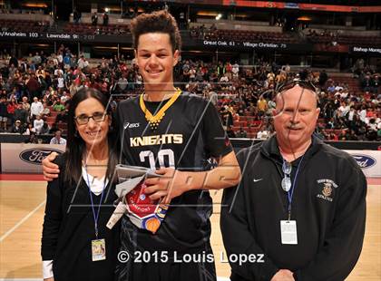 Thumbnail 3 in Bishop Montgomery vs. Etiwanda (CIF SS Open Division Final) photogallery.