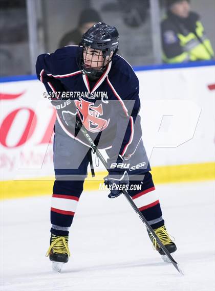 Thumbnail 1 in Pelham Memorial vs. St. Lawrence Central (NYSPHSAA Division 2 Final) photogallery.