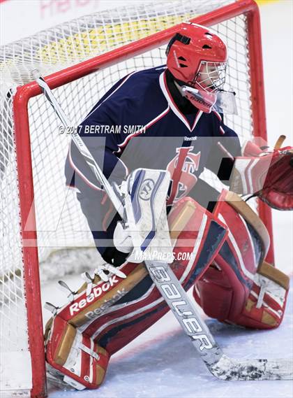 Thumbnail 2 in Pelham Memorial vs. St. Lawrence Central (NYSPHSAA Division 2 Final) photogallery.