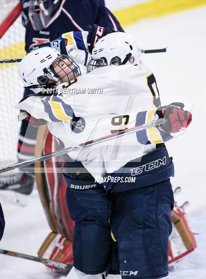 Thumbnail 2 in Pelham Memorial vs. St. Lawrence Central (NYSPHSAA Division 2 Final) photogallery.