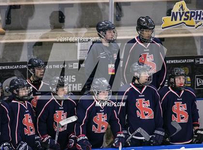 Thumbnail 2 in Pelham Memorial vs. St. Lawrence Central (NYSPHSAA Division 2 Final) photogallery.