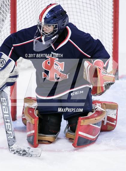Thumbnail 2 in Pelham Memorial vs. St. Lawrence Central (NYSPHSAA Division 2 Final) photogallery.
