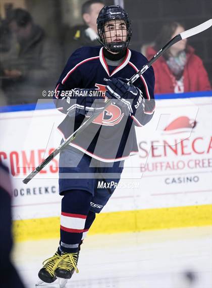 Thumbnail 2 in Pelham Memorial vs. St. Lawrence Central (NYSPHSAA Division 2 Final) photogallery.