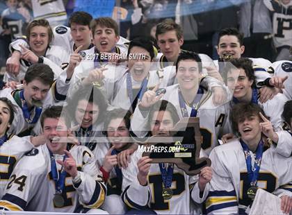 Thumbnail 1 in Pelham Memorial vs. St. Lawrence Central (NYSPHSAA Division 2 Final) photogallery.
