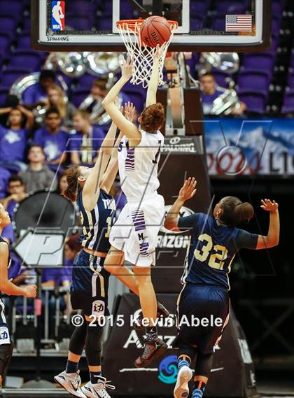 Thumbnail 3 in Desert Vista vs Millenium (Hoopin' it Up at the Arena) photogallery.