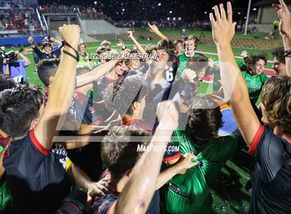 Thumbnail 2 in Lake Travis vs. Plano (UIL 6A Boys Soccer State Final) photogallery.