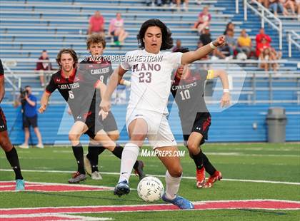 Thumbnail 1 in Lake Travis vs. Plano (UIL 6A Boys Soccer State Final) photogallery.