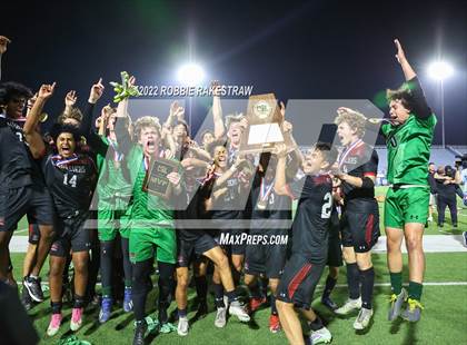 Thumbnail 1 in Lake Travis vs. Plano (UIL 6A Boys Soccer State Final) photogallery.