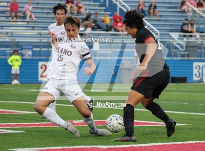 Thumbnail 1 in Lake Travis vs. Plano (UIL 6A Boys Soccer State Final) photogallery.