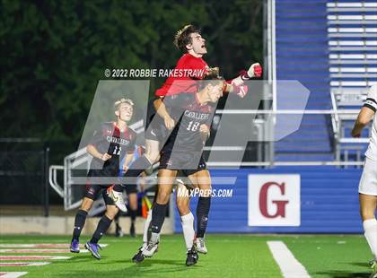 Thumbnail 1 in Lake Travis vs. Plano (UIL 6A Boys Soccer State Final) photogallery.