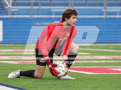 Thumbnail 2 in Lake Travis vs. Plano (UIL 6A Boys Soccer State Final) photogallery.