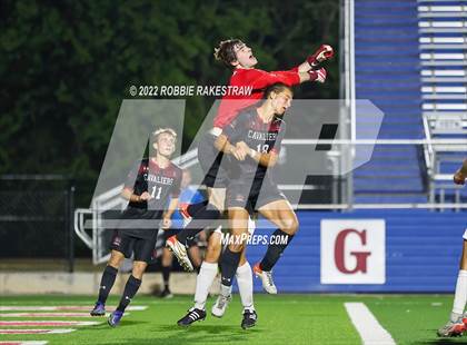 Thumbnail 3 in Lake Travis vs. Plano (UIL 6A Boys Soccer State Final) photogallery.