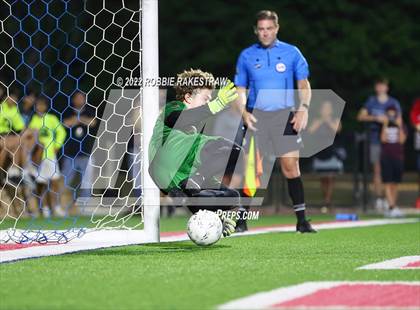 Thumbnail 2 in Lake Travis vs. Plano (UIL 6A Boys Soccer State Final) photogallery.