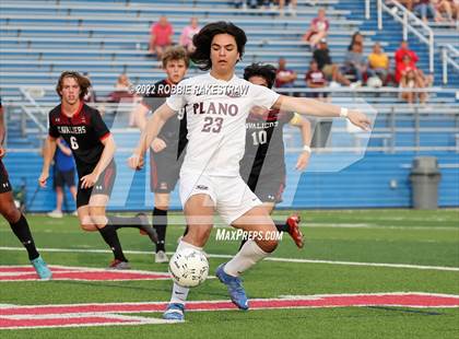 Thumbnail 2 in Lake Travis vs. Plano (UIL 6A Boys Soccer State Final) photogallery.